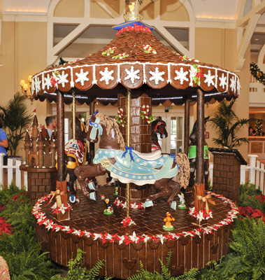 The Edible Carousel at Disney's Beach Club Resort