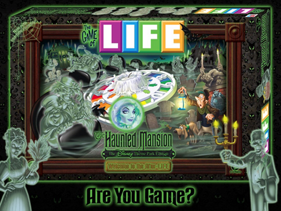 The Game of LIFE - Haunted Mansion 'Welcome to the After-LIFE' Disney Theme Park Edition The Game of LIFE - Haunted Mansion 'Welcome to the After-LIFE' Disney Theme Park Edition