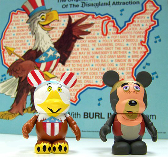 Sam the Eagle and Big Al Vinylmation Sam the Eagle and Big Al Vinylmation