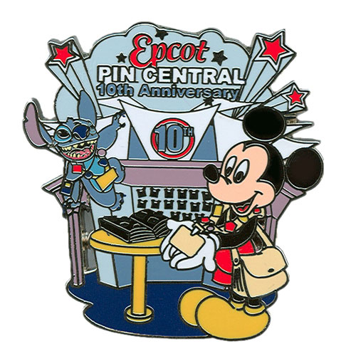 10th Anniversary of Pin Central pin 10th Anniversary of Pin Central pin
