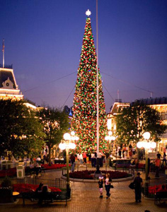 Christmas Tree on Main Street, U.S.A. Christmas Tree on Main Street, U.S.A.