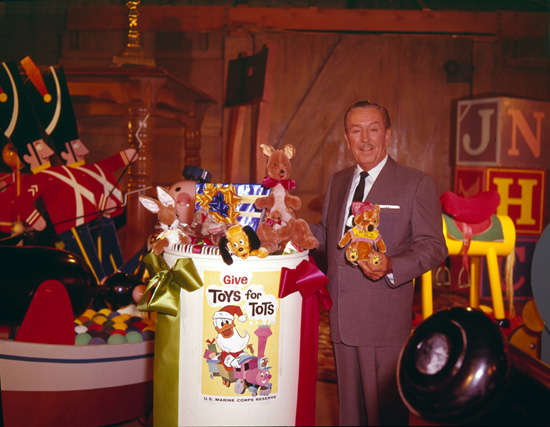 Walt Disney and Toys for Tots Walt Disney and Toys for Tots