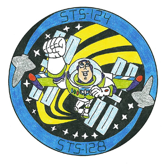 Buzz Lightyear Official NASA Mission Patch Buzz Lightyear Official NASA Mission Patch
