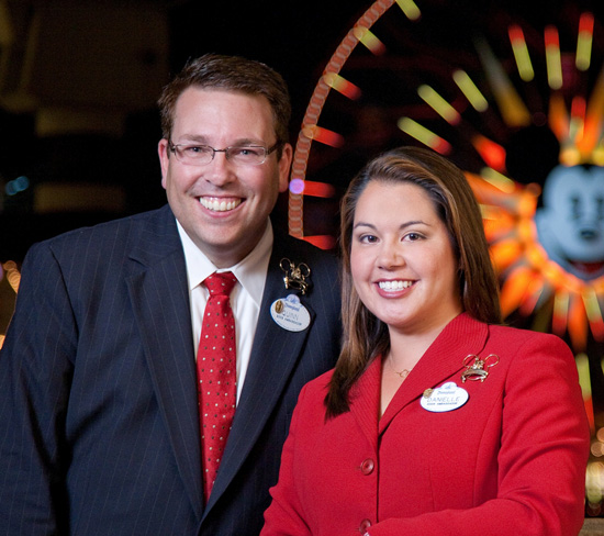 Disneyland Resort Ambassadors Quinn Shurian and Danielle DuBois Disneyland Resort Ambassadors Quinn Shurian and Danielle DuBois