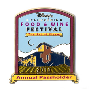 Disney's California Food & Wine Festival Pin