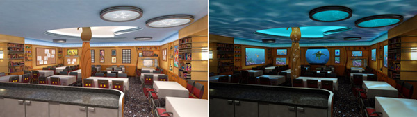 Animator's Palate Aboard the Disney Dream