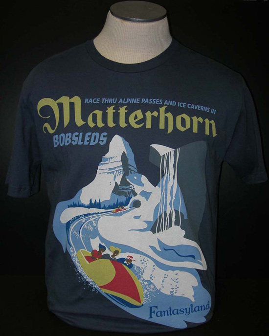 Matterhorn Bobsleds Retro Inspired Tee Matterhorn Bobsleds Retro Inspired Tee