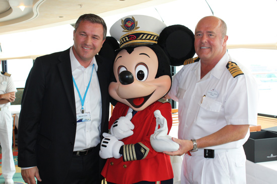 Disney Magic Inaugural Call Ceremonies
