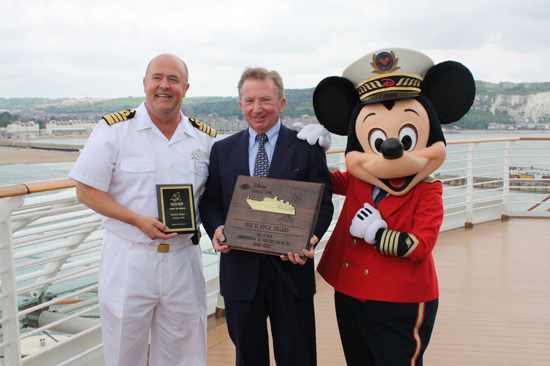 Disney Magic Inaugural Call Ceremonies