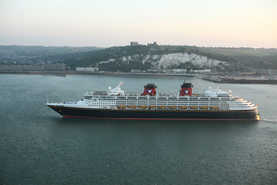 Disney Magic on its First Northern European Voyage