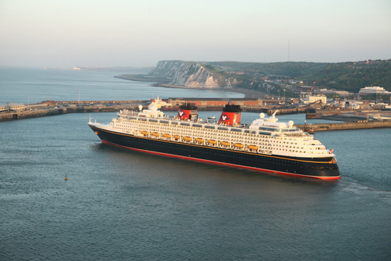 Disney Magic on its First Northern European Voyage