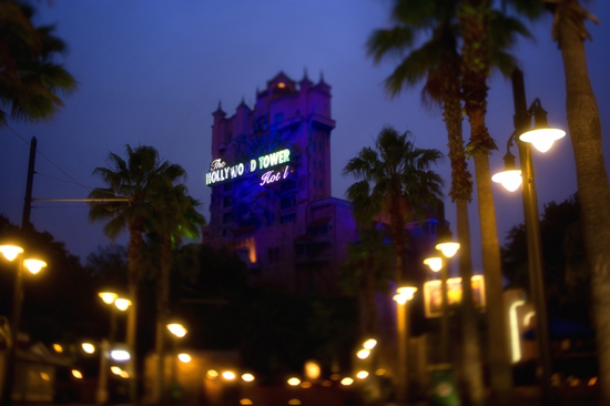 The Twilight Zone Tower of Terror at Disney’s Hollywood Studios