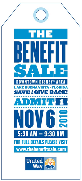 The Benefit Sale at Downtown Disney The Benefit Sale at Downtown Disney