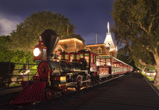 Train at Main Street Station, By: Paul Hiffmeyer Train at Main Street Station, By: Paul Hiffmeyer