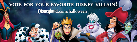 Vote for Your Favorite Disney Villain Vote for Your Favorite Disney Villain