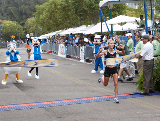 Rachel Booth Finishes the Disneyland Half Marathon