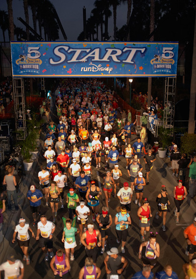 Winners of the Fifth Annual Disneyland Half Marathon