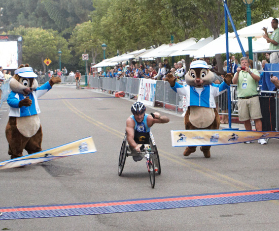 Scott Parson Finishes the Disneyland Half Marathon