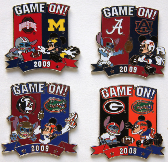 2009 'Game On' Pin Series