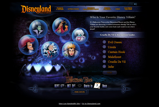 Vote for Your Favorite Disney Villain Vote for Your Favorite Disney Villain
