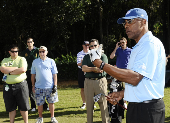 NBA Legend Julius 'Dr.J' Erving at Disney's PGA Tour Event