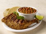 Chicken and Campero Beans at Pollo Campero