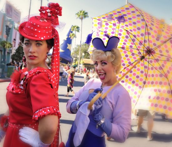 Miss Cynthia Bloom and Evie Starlight at Disney's Hollywood Studios Miss Cynthia Bloom and Evie Starlight at Disney's Hollywood Studios