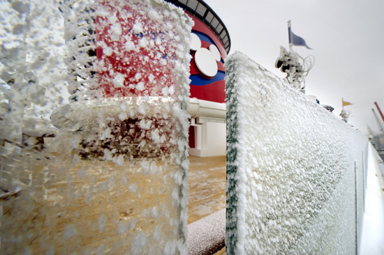 A Winter Wonderland on the Disney Dream
