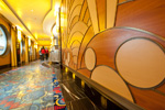 Elegantly Decorated Public Areas Aboard the Disney Dream