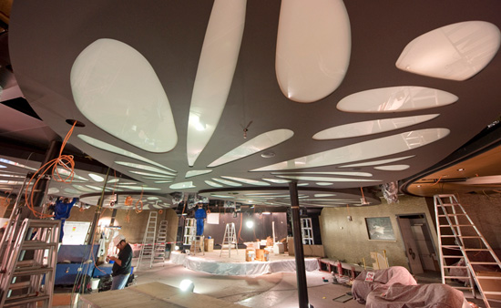 Construction on Evolution Aboard the Disney Dream Construction on Evolution Aboard the Disney Dream