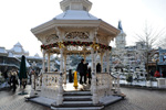 Snow at Disneyland Paris