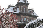 Snow at Disneyland Paris