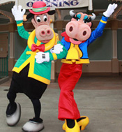 Clarabelle Cow and Horace Horsecollar