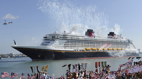Disney Dream Christening Ceremony in Port Canaveral, Florida Disney Dream Christening Ceremony in Port Canaveral, Florida