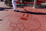 Water Art at Magic Kingdom Park