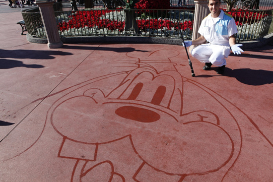 Water Art at Magic Kingdom Park