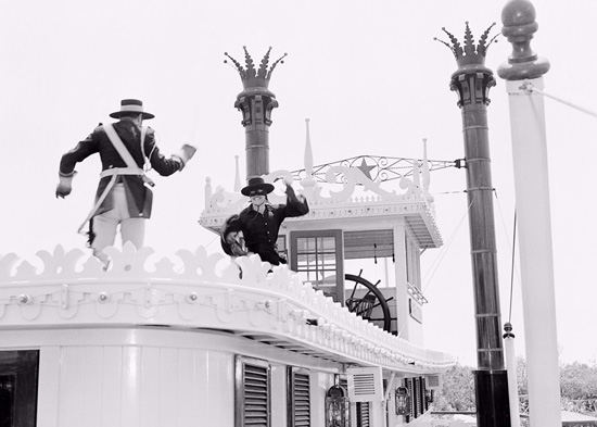Guy Williams Visits Disneyland Park in April 1958 Guy Williams Visits Disneyland Park in April 1958