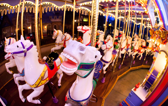 King Arthur Carrousel at Disneyland Park King Arthur Carrousel at Disneyland Park