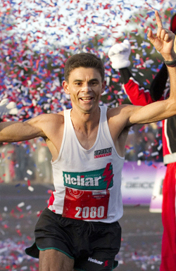 Men's Marathon Winner: Fredison Costa of Brazil Men's Marathon Winner: Fredison Costa of Brazil