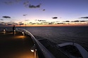 Disney Cruise Line guests enjoy stunning sunsets at sea