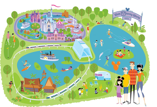 SHAG Walt Disney World Art SHAG Walt Disney World Art