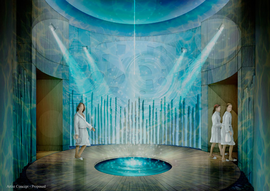 Artist Rendering of Ulana Spa at Aulani, a Disney Resort & Spa