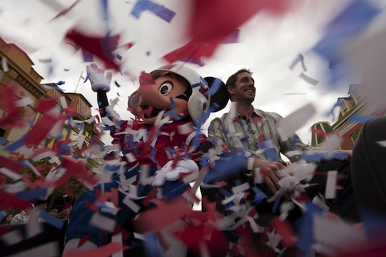 Walt Disney World Parade Celebrates Super Bowl MVP Aaron Rodgers Walt Disney World Parade Celebrates Super Bowl MVP Aaron Rodgers