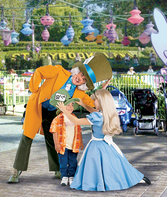 Mad Hatter in Disneyland Park's Fantasyland