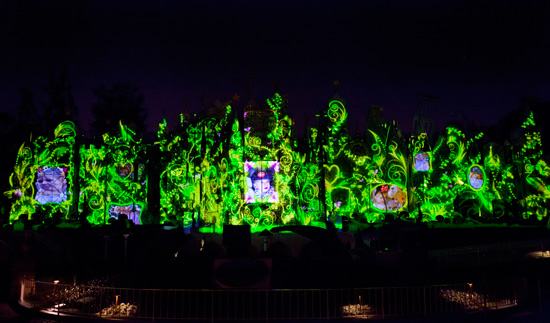 'The Magic, The Memories and You' Projection Show at Disneyland Park 'The Magic, The Memories and You' Projection Show at Disneyland Park