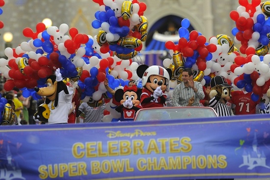 Walt Disney World Parade Celebrates Super Bowl MVP Aaron Rodgers Walt Disney World Parade Celebrates Super Bowl MVP Aaron Rodgers