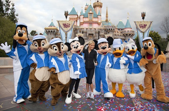 “Regis and Kelly's Run Across America” Begins at Disneyland Park