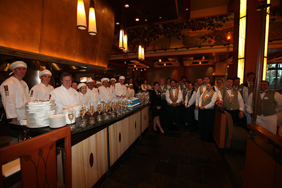 Napa Rose Staff at Disneyland Resort Napa Rose Staff at Disneyland Resort