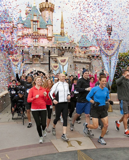 “Regis and Kelly's Run Across America” Begins at Disneyland Park