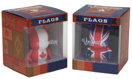 Flag Vinylmation Figures Flag Vinylmation Figures